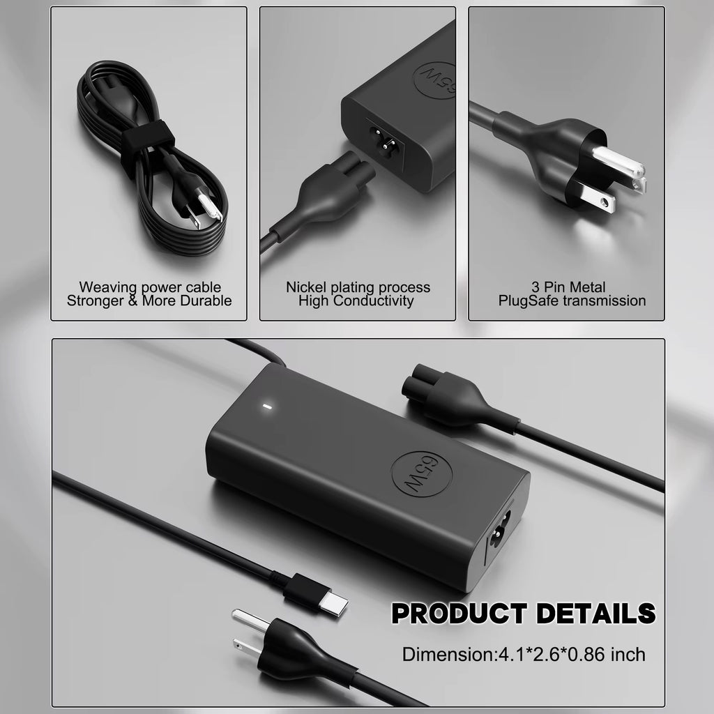 Chargeur Dell USB-C 65W