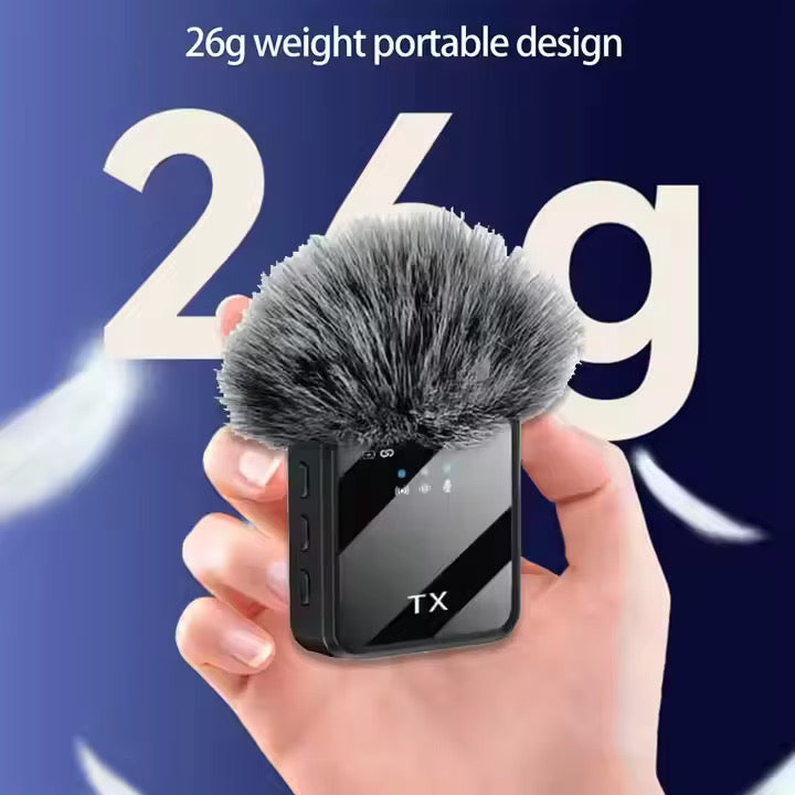 Microphone Sans Fil Double